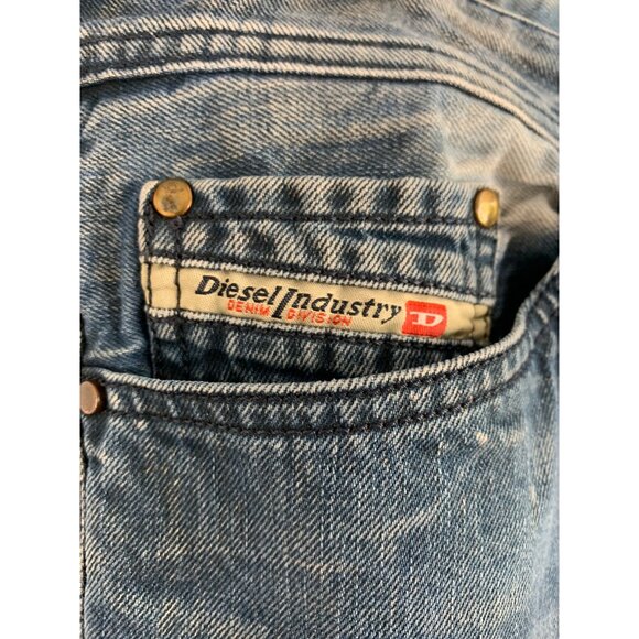 Diesel Viker Mens Jeans 32 x 32 Button Fly Made In Italy Cotton Denim RN10225 - Picture 14 of 14